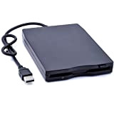 elegantstunning Lecteur de disquette externe portable 3,5" USB 1,44 Mo FDD, Plug and Play pour PC Windows 2000/XP/Vista/7/8/10 Mac 8.6 ...