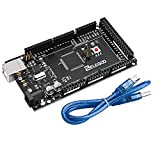 ELEGOO Carte Mega R3 et ATMEGA Micro Contrôleur Module Board avec Câble USB pour Board Compatible avec Les projets Arduino ...