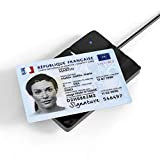 Elexlinco NFC Contactless Smart & Eid Card Readers, lit Efficacement Les Données Contenues dans la Carte de Santé D'identification, CNS-CR, ...