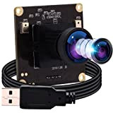 ELP IMX317 Webcam 4K Ultra HD Grand Angle pour PC Caméra Mini UVC 3840x2160@30fps pour Windows/Linux/Raspberry Pi, 2160P USB Conférence ...
