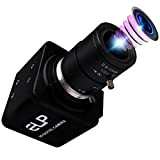 ELP Mini caméra Web 4 K,Ultra HD IMX317,Caméra USB grand angle avec objectif zoom 2.8-12 mm,Prise en charge 3840x2160 @ ...