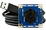 ELP USB avec objectif 2,1 mm 1080p Hd pilote gratuit Module de caméra USB 2.0 mégapixels (1080p) Caméra USB pour ...