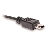 Elypse 303810 Cordon Mini USB 2.0 Type AM/B Mini M 5 Broches 1 m Noir