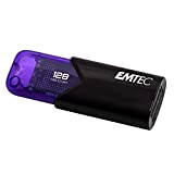 Emtec Clé USB 3.0 (3.2) Click Easy B113, Mémoire Flash Drive de 128 Go, Stockage Externe, Lecture 20 Mb/s, Écriture ...