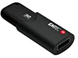 EMTEC Clé USB 3.0 (3.2) Click Secure B120, Mémoire Flash Drive De 32 Go, Stockage Externe, Lecture 100Mb/S, Écriture 20Mb/S, ...