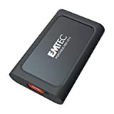 Emtec Disque SSD Externe X210 Elite 1To - Disque Dur SSD Rétrocompatible USB 3.2 Gen1 et 2.0 - Technologie 3D ...