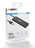 Emtec ECHUBT620A - Hub USB - 3.0 (3.1) - 4-Ports USB-A - Collection T620A - Ultra Slim