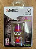 Emtec ECMMD8GM342 Clé USB 2.0 Tom Beau 3D 8 Go M342