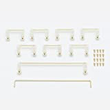 EPOMAKER Everglide PCB Mount Screw-in Stabilizer Set with Gold-Plated Wire, for Custom Mechanical Keyboard (PCB Mount Screw-in Clear)
