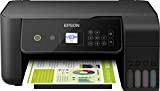 Epson Imprimante EcoTank ET-2720 avec réservoirs, Multifonction 3-en-1: Imprimante / Scanner / Copieur, A4, Jet d'encre couleur, Wifi Direct, Kit ...