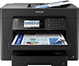 Epson Imprimante WorkForce WF-7840DTW, Multifonction 4-en-1 professionnelle : Imprimante recto verso / Scanner / Copieur / Fax, Chargeur de documents, ...