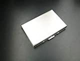 Étui en acier inoxydable pour cartes SD et Micro SD avec étiquettes, protecteur de carte portable pour 8 cartes SD ...