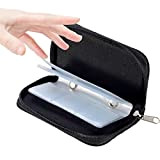 Etui pour carte mémoire 22 slots SD Card Holder Memory Card Organizer Bag for Micro CF Card Black