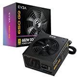 EVGA 650W ATX 650 GQ Noir-Source d'alimentation (100-240 V 20 pin-ATX 50-60 Hz Actif ATX 80 Plus Gold)