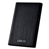 External Solid State Drive，External Hard Drive 2TB,Slim External Hard Drive Portable Storage Drive Compatible with PC, Laptop and Mac(2TB Black)