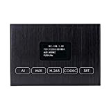 EXVIST Encodeur vidéo HDMI H.265 1080p 60fps HDMI Décodeur HDMI, Prend en Charge HLS RTMP RTSP SRT UDP, Compatible with ...