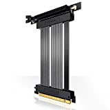 EZDIY-FAB [20cm] PCIE 4.0 16x Câble Riser Extreme High Speed Port PCI Express Carte d'extension GPU-Connecteur à Angle Droit