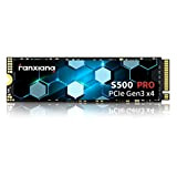 Fanxiang S500 Pro 1To NVMe SSD M.2 PCIe Gen3x4 2280 SSD intégré, pâte thermique graphène, SLC cache 3D NAND TLC, ...