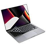 Film de protection du clavier，Compatible avec Le Clavier Nouveau 2022 M2 chip Air 13(A2681)/2021 New MacBook Pro14(A2442)/Pro16(A2485)(Eu-layout), M1 Pro/M1 Max ...