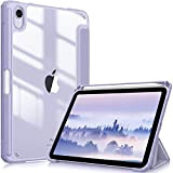 FINTIE Coque Compatible avec iPad Mini 2021 6ème Génération 8.3 Pouces - [Rangement de Pencil] Etui Fin Léger Cover Arrière ...