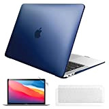 FINTIE Coque Compatible avec MacBook Air 13" 2020 2019 2018 Modèles A2337 (M1) / A2179 / A1932, Etui Rigide Housse ...