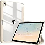FINTIE Coque pour iPad Air 2022 5ème Génération 10.9 Pouces / iPad Air 4 2020 - Housse Transparente Claire [Rangement ...