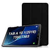 FINTIE Coque pour Samsung Galaxy Tab A (2016) SM-T580 SM-T585 10.1 Pouces - Etui de Protection Ultra-Mince et Léger Housse ...