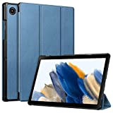 FINTIE Coque pour Samsung Galaxy Tab A8 10.5”2021 (SM-X200/X205/X207) - Étui Fin Léger Piable Housse Arrière Rigide avec Protection des ...