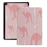 Fire HD Tablet 8 Case Natural Wild Cute Animal Kangaroo Cases for Fire Tablet HD 8 (2018 2017 2016 Release, ...