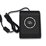 FONGWAH Lecteur NFC/RFID, Lecteur de Cartes Intelligent S9-BU-13-00 USB ISO14443 A, Appui sans Contact, Carte + 2 pièces S50 Cartes ...