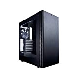Fractal Design Define C Verre trempé - Compact Mid Tower Boite d'ordinateur - ATX - Optimisé pour Un débit d'air ...