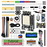 Freenove Super Starter Kit for ESP8266 (Included) (Compatible with Arduino IDE), ESP-12S Wi-FI Wireless, C MicroPython Code, 496-Page Detailed Tutorials, ...