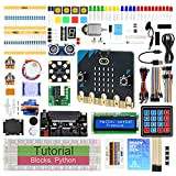 Freenove Ultimate Starter Kit for BBC Micro:bit (V2 Included), 316-Page Detailed Tutorial, 225 Items, 44 Projects, Blocks and Python Code