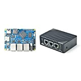FriendlyElec Nanopi R5S Mini routeur OpenWRT avec trois ports Ethernet LPDDR4X 4 Go de RAM Basé sur RK3399 Soc pour ...