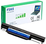 FSKE® A32-K55 Batterie pour ASUS X75V X75A K55 X55A X75VD K55A K55VD X55C K55V Notebook Battery,10.8V 5000mAh 6 cellules
