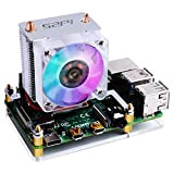 GeeekPi Ice Tower CPU Cooling Ventilateur Ice Tower Fan pour Raspberry Pi 4 Model B & Raspberry Pi 3B+ & ...