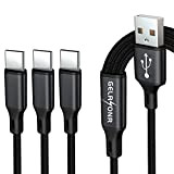 GELRHONR Câble USB multi-usage, 3 en 1, câble de charge universel - Câble de charge USB de type C compatible ...