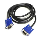 Generico Câble adaptateur VGA vers VGA (mâle/mâle) 1,80 m