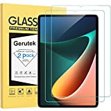 Gerutek [Lot de 2] Verre Trempé Compatible avec Xiaomi Pad 5, Haute Définition, 9H Dureté, Anti Rayures, sans Bulles, 2.5D ...