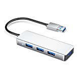 Gibot Hub USB, 4 Ports Ultra Slim Hub USB 3.0 Data Hub Extra Light Super Speed ​​​​pour MacBook, MacBook Air/Pro/Mini, ...