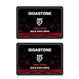 Gigastone 256 Go Game Turbo SSD Interne, Lot de 2 Disques Dur SSD, 2.5〞SSD SATA III 6 Go/s. 3D NAND ...