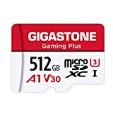 Gigastone Carte Mémoire 512 Go Gaming Plus Série, Vitesse de Lecture allant jusqu'à 100 Mo/s. Compatible avec Switch Dashcam GoPro ...