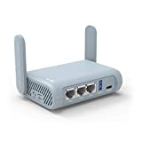 GL.iNet GL-MT1300 (Beryl) VPN Wireless Mini Travel Router – Connect to Hotel WiFi & Captive Portal, USB 3.0, 3 Gigabit ...