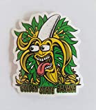 Golden State Banana Sticker en Vinyle Cali Slap Weed 420 710 Marijuana Cannabis Stickers Ordinateur Portable Voiture boîte à Outils ...