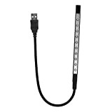 GOTOTOP 5V LED lumière d'ordinateur Portable USB Portable Rotatif Flexible Mini Lampe de Lecture Lampe de Poche pour Ordinateur Portable ...