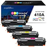GPC Image 410A Compatible Toners pour HP CF410A CF410X 410A 410X Cartouches de Toner pour HP Color Laserjet Pro MFP ...