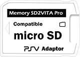 Grapelet Adaptateur SD2Vita Pro 5.0 pour Carte mémoire Micro SD PSVITA de PS Vita 3.60 Henkaku, Couverture complète
