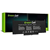 Green Cell Batterie Dell J60J5 J6OJ5 01W2Y2 0242WD 0MC34Y pour Dell Latitude E7270 E7470