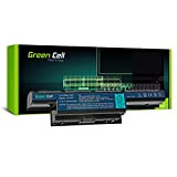 Green Cell Batterie pour Packard Bell EasyNote P5WS0 P5WSO PEW91 TE11 TE11-BZ TE11-BZ-035GE TE11-BZ-11202G32MNKS TE11-BZ-11204G32MNKS TE11-BZ-11206G32MNKS Portable (4400mAh 11.1V Noir)