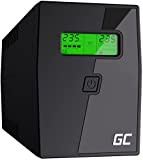 Green Cell® UPS Onduleur 600VA (360W) 230V Alimentation d'énergie Non interruptible Line-Interactive AVR Alimentation sans Interruption pour Ordinateur USB/RJ11 2X ...